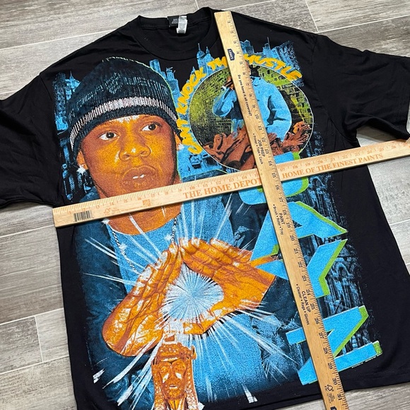 Jay-Z Jayz Biggie All Over AOP T-Shirt XL Rap Tee Boot NWOT Backstock Co - Picture 5 of 5